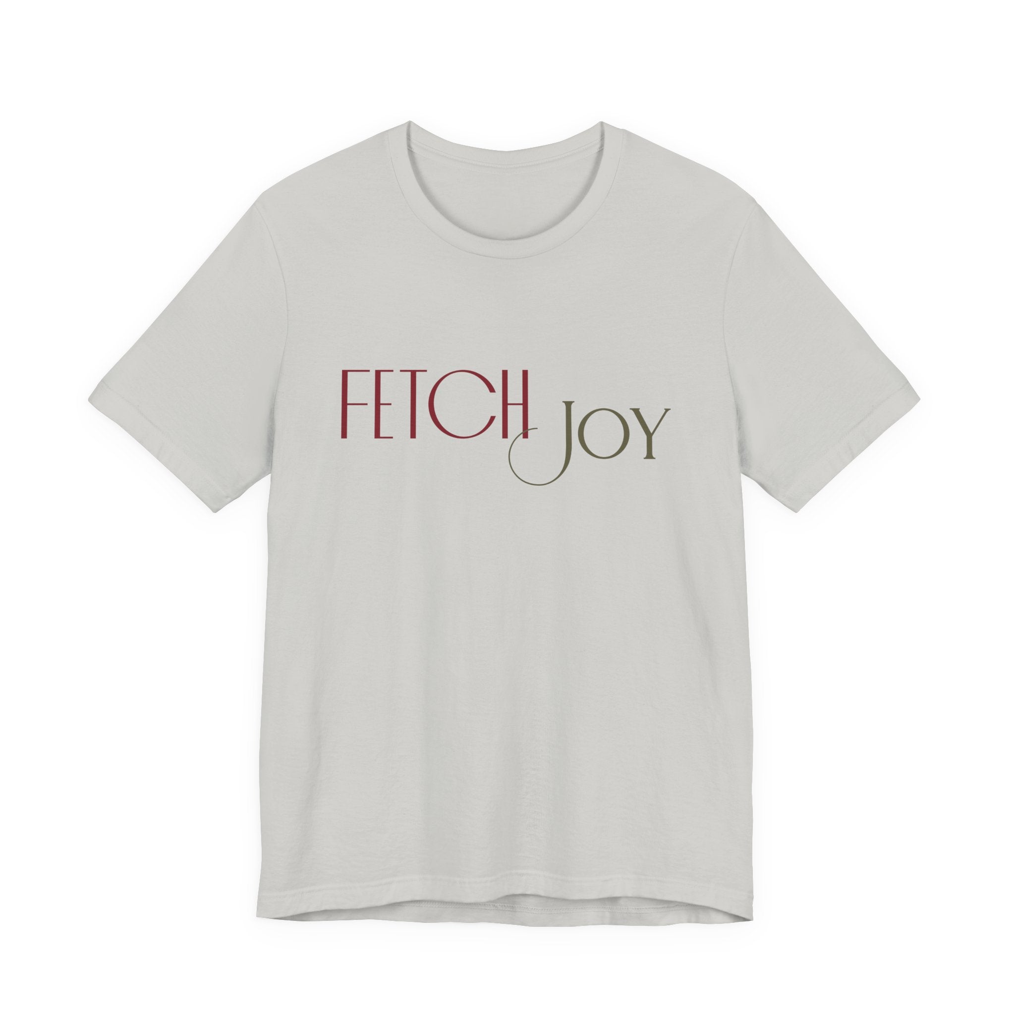 Fetch Joy T-Shirt — Minimalist Dog Lover Tee - Shaggy Chic