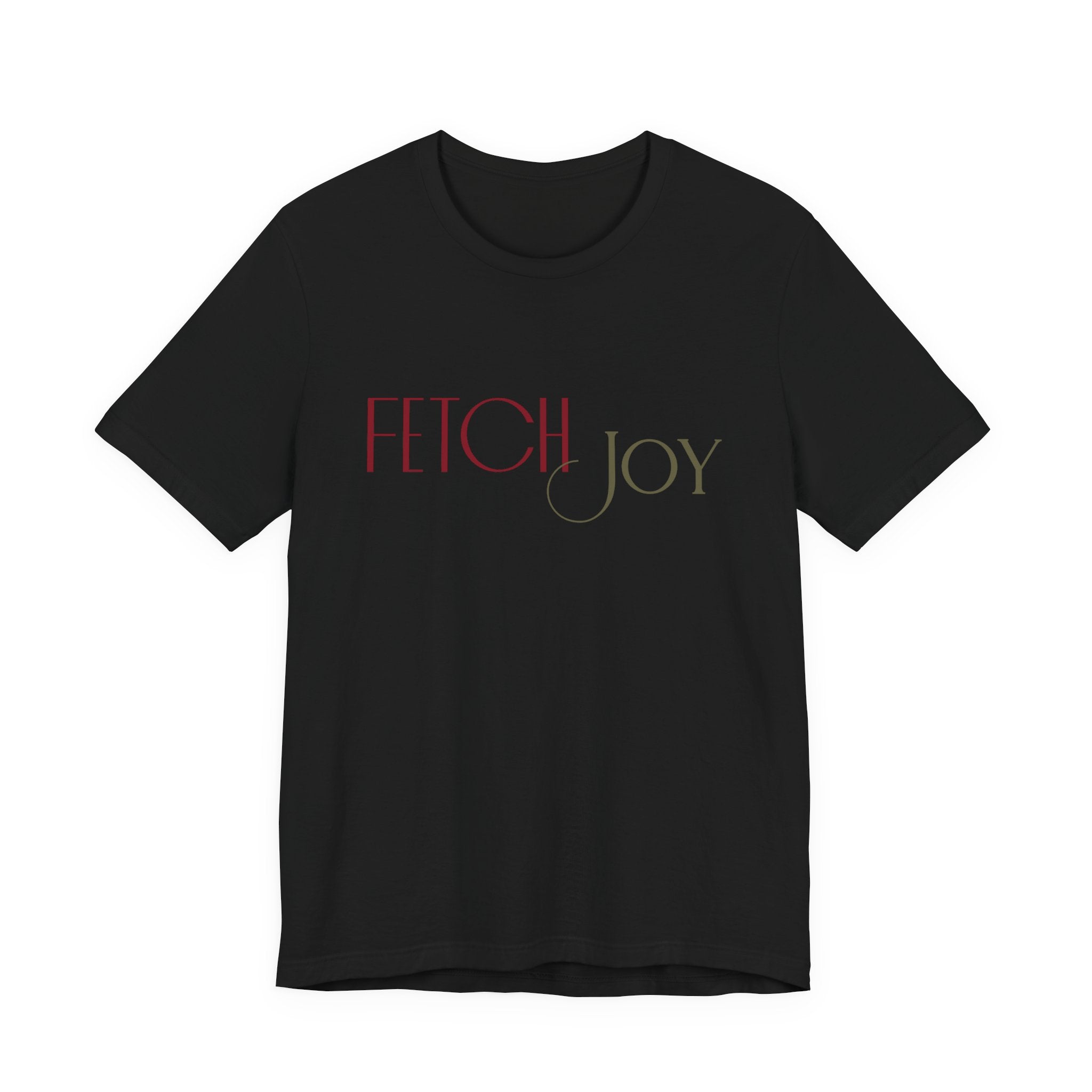 Fetch Joy T-Shirt — Minimalist Dog Lover Tee - Shaggy Chic