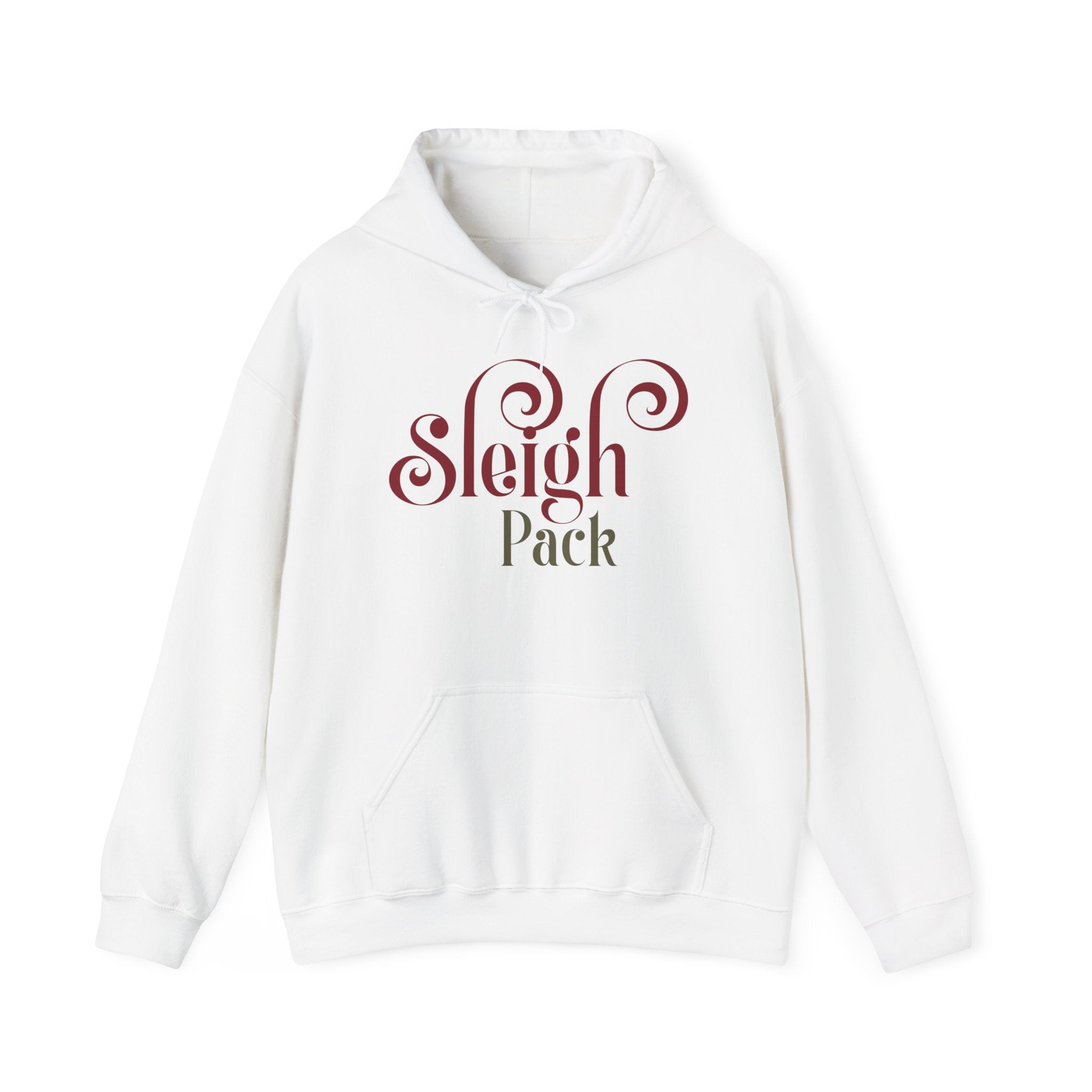 Funny Dog Vibes Hooded Sweatshirt - Holiday Mood Quotes - Shaggy Chic