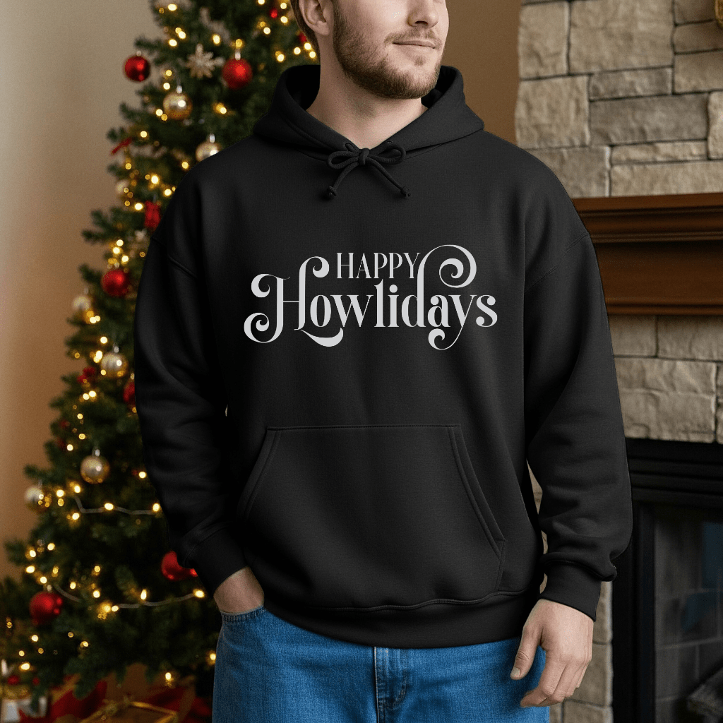 Funny Quote Dog Vibes Hoodie - Holiday Mood Merchandise - Shaggy Chic