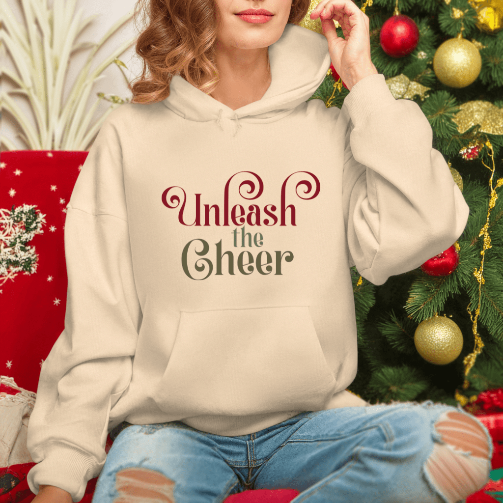 Funny Quote Dog Vibes Hoodie - Holiday Mood Unisex Sweatshirt - Shaggy Chic
