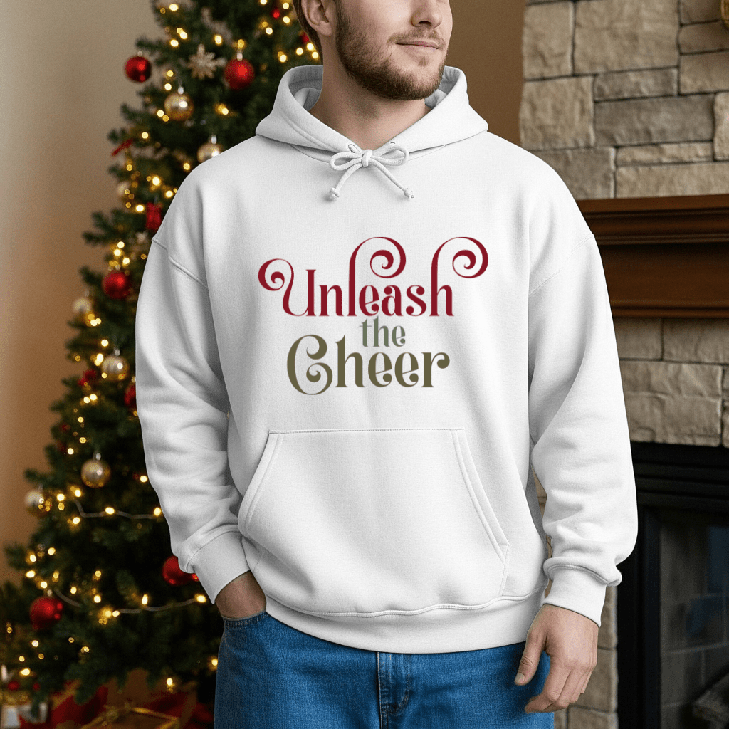 Funny Quote Dog Vibes Hoodie - Holiday Mood Unisex Sweatshirt - Shaggy Chic