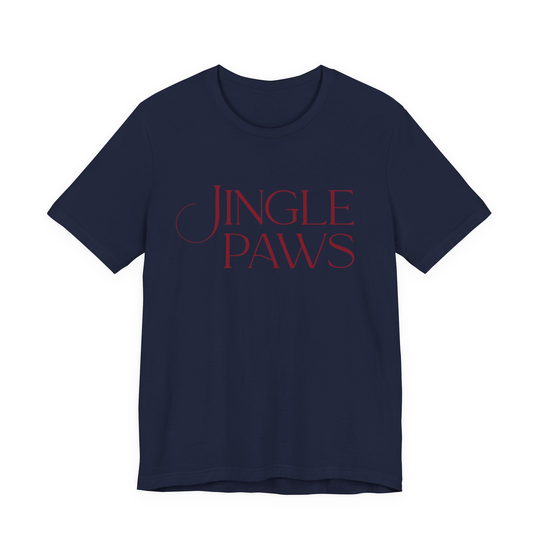 Jingle Paws Christmas Tee – Festive Holiday Pet Lover Shirt - Shaggy Chic