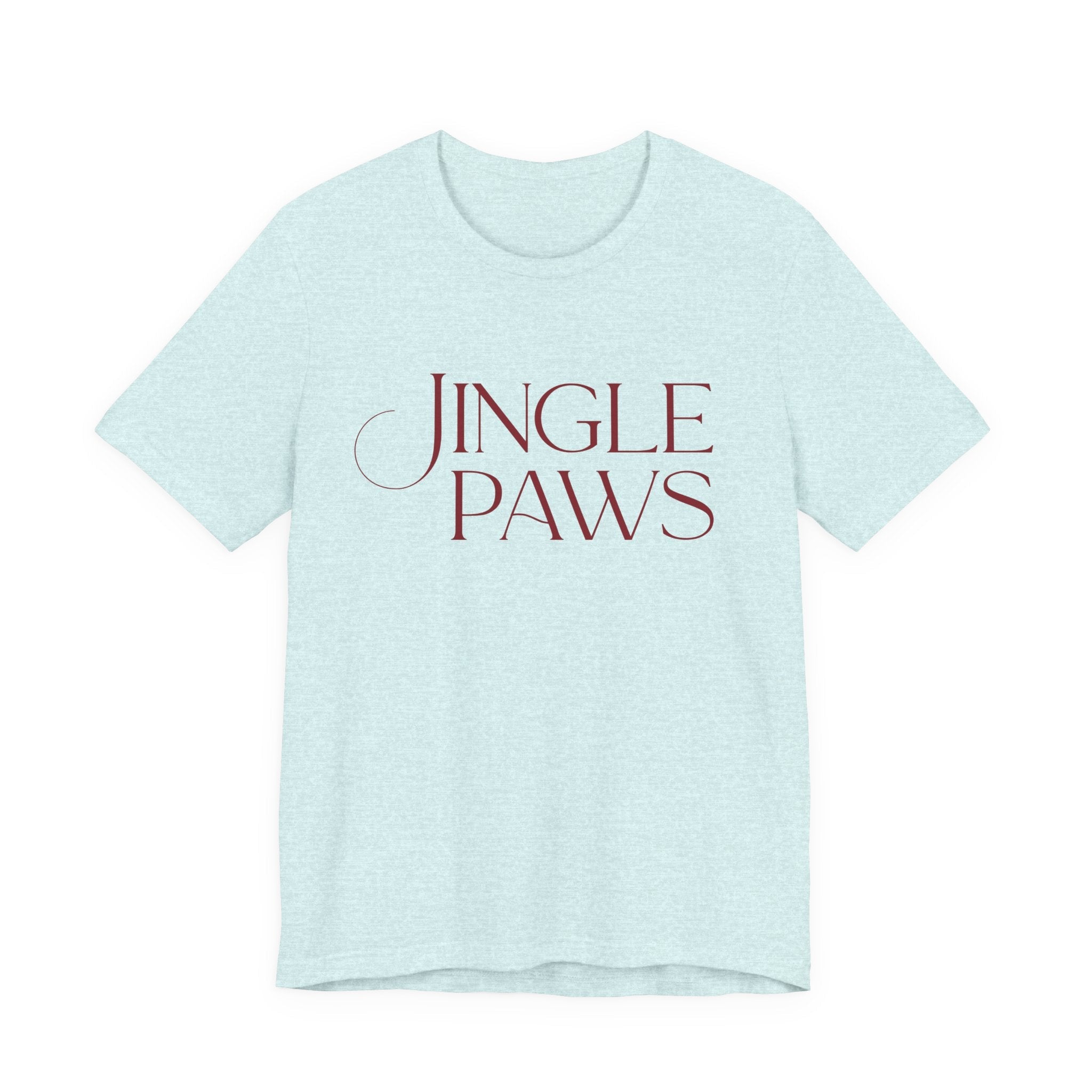 Jingle Paws Christmas Tee – Festive Holiday Pet Lover Shirt - Shaggy Chic