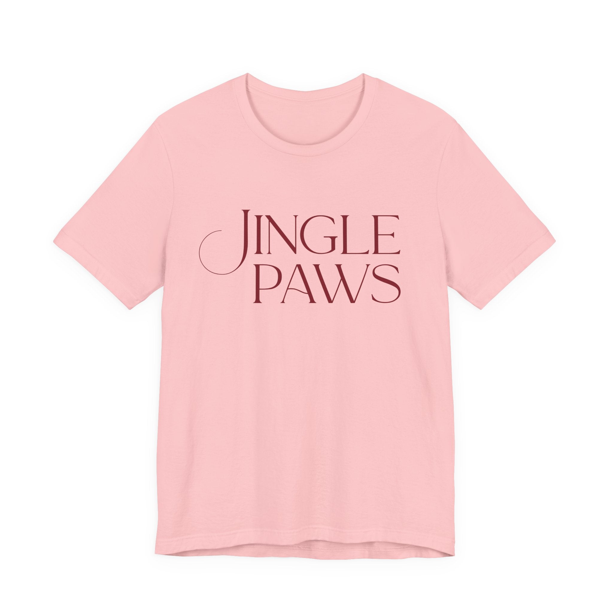 Jingle Paws Christmas Tee – Festive Holiday Pet Lover Shirt - Shaggy Chic
