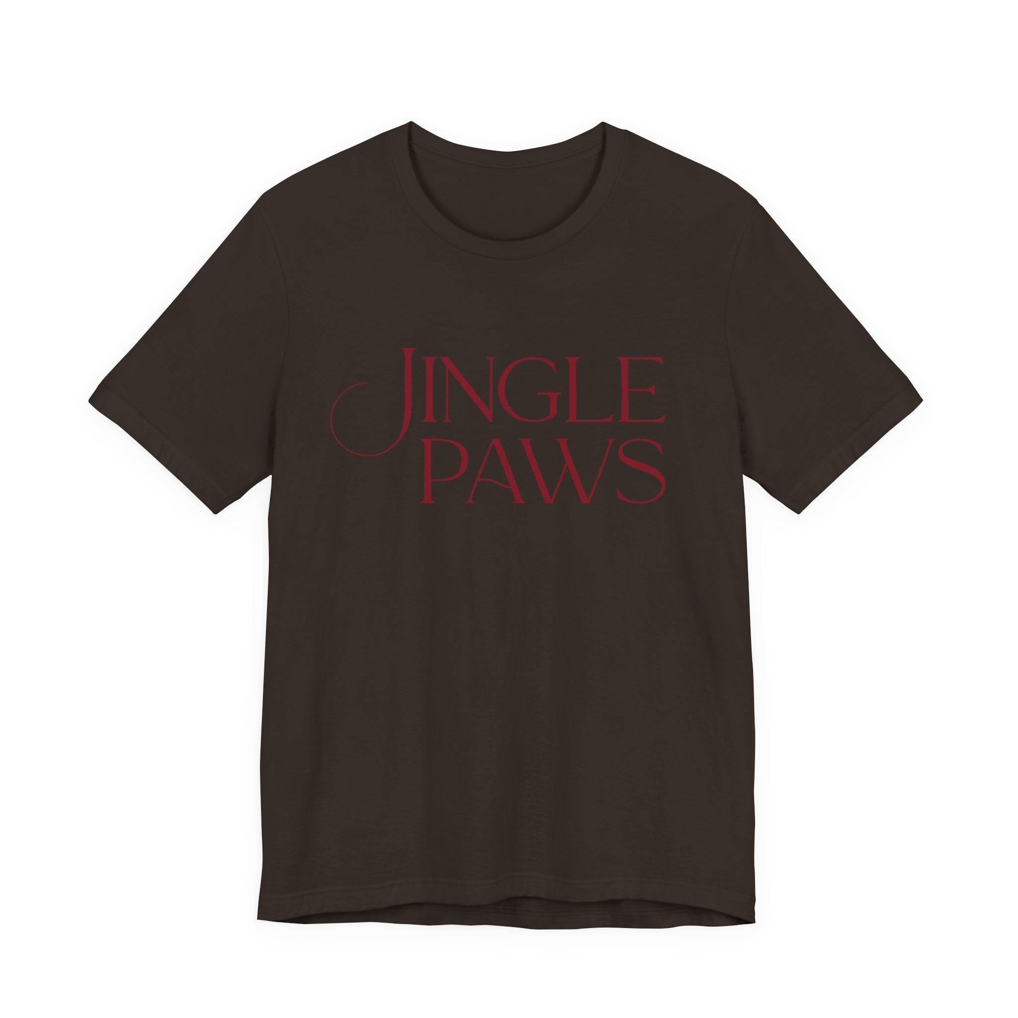 Jingle Paws Christmas Tee – Festive Holiday Pet Lover Shirt - Shaggy Chic