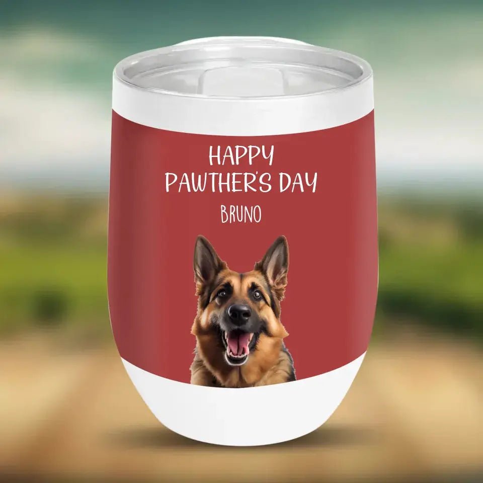 Pawther's Day Chill Wine Tumbler - Shaggy Chic