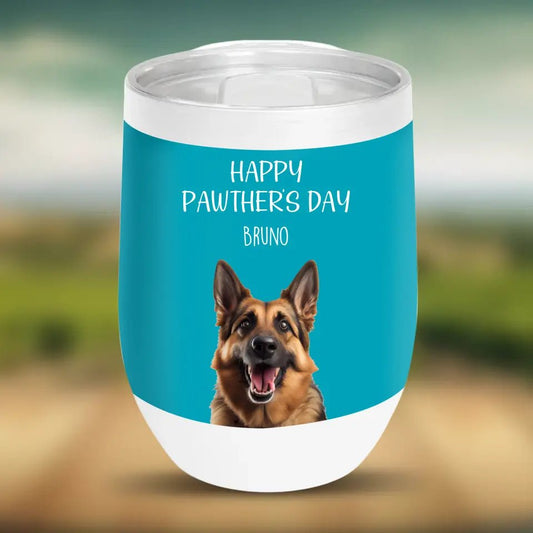 Pawther's Day Chill Wine Tumbler - Shaggy Chic