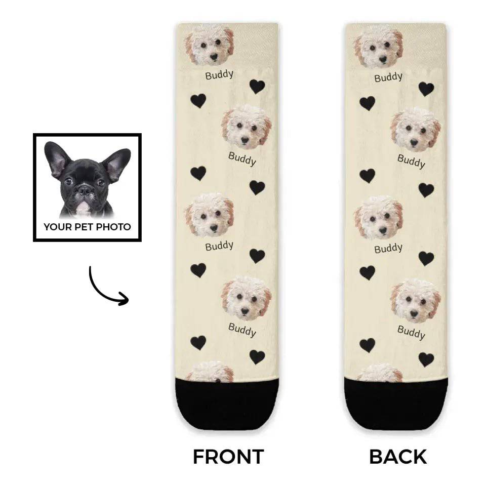 Personalised Pet Socks - Shaggy Chic