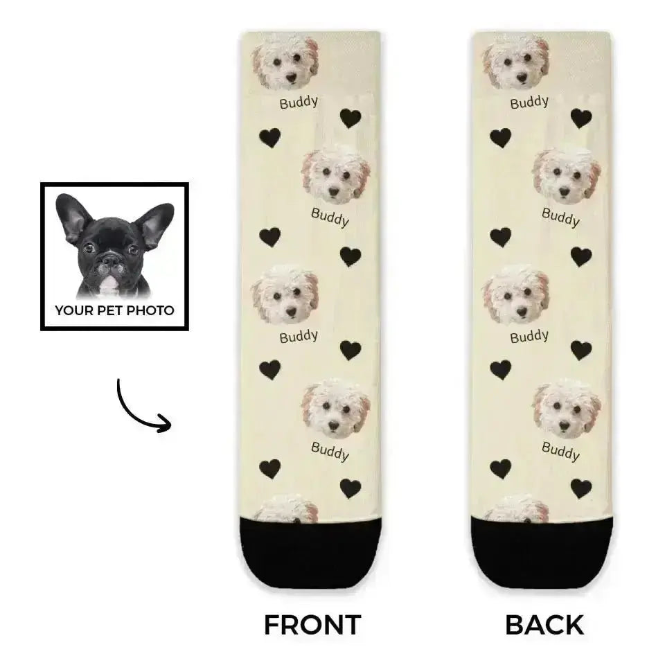 personalized dog socks for humans - Shaggy Chic