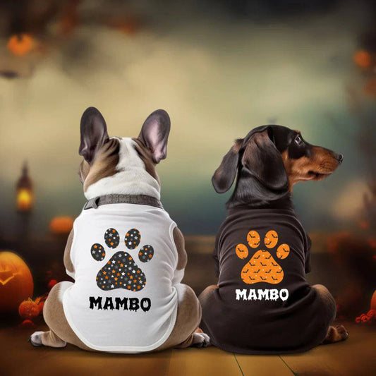 Personalized Halloween Pet Tank Top - Shaggy Chic