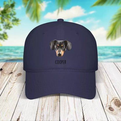 Personalized Pet Photo Baseball Cap - Shaggy Chic