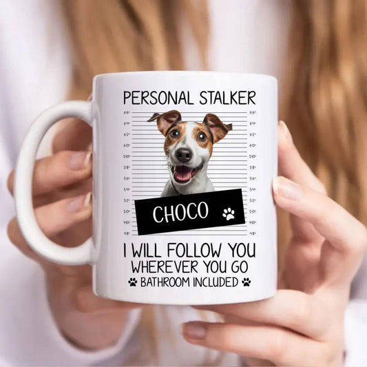 Personalized Pet Stalker Mug - Shaggy Chic