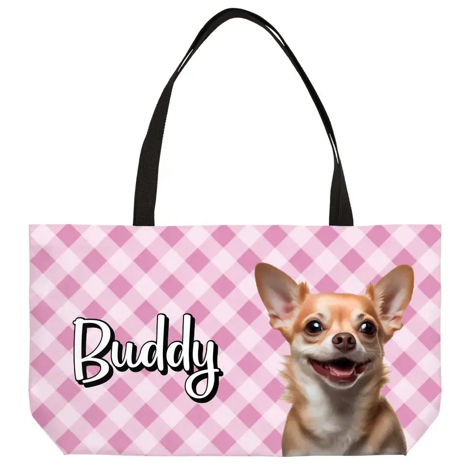 Personalized Pet Weekender Tote Bag - Best Pet Travel Bag in USA