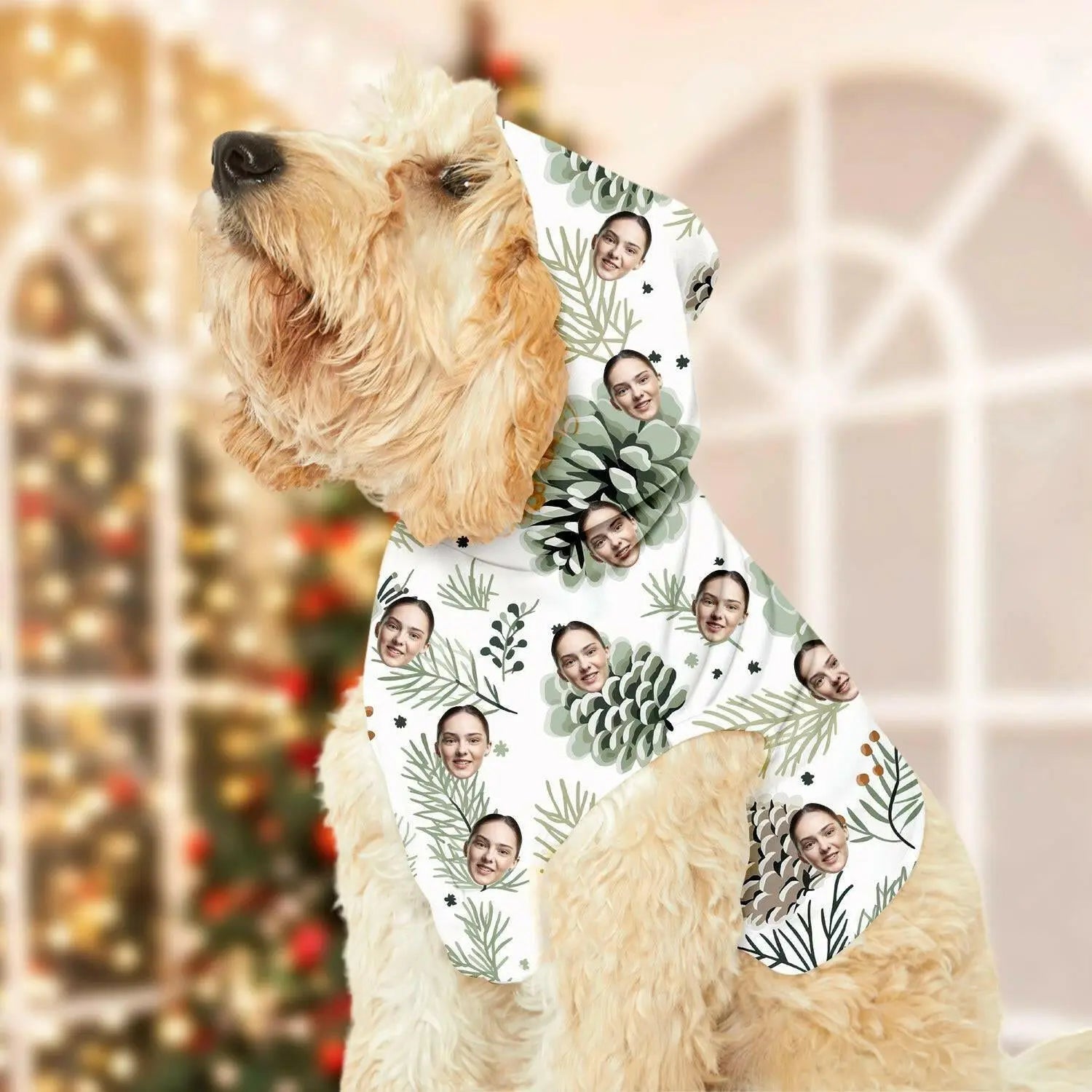 Personalized Photo Pet Hoodie - Custom Cat / Dog Hoodie for Pet - Shaggy Chic