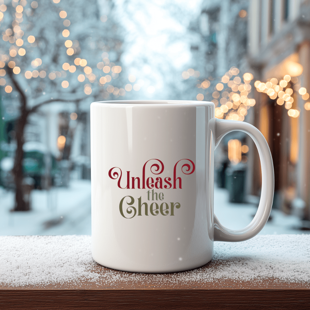 Unleash the Cheer Ceramic Coffee Mug – Funny “Unleash the Cheer” Gift for Parents & Teachers (11oz, 15oz) - Shaggy Chic