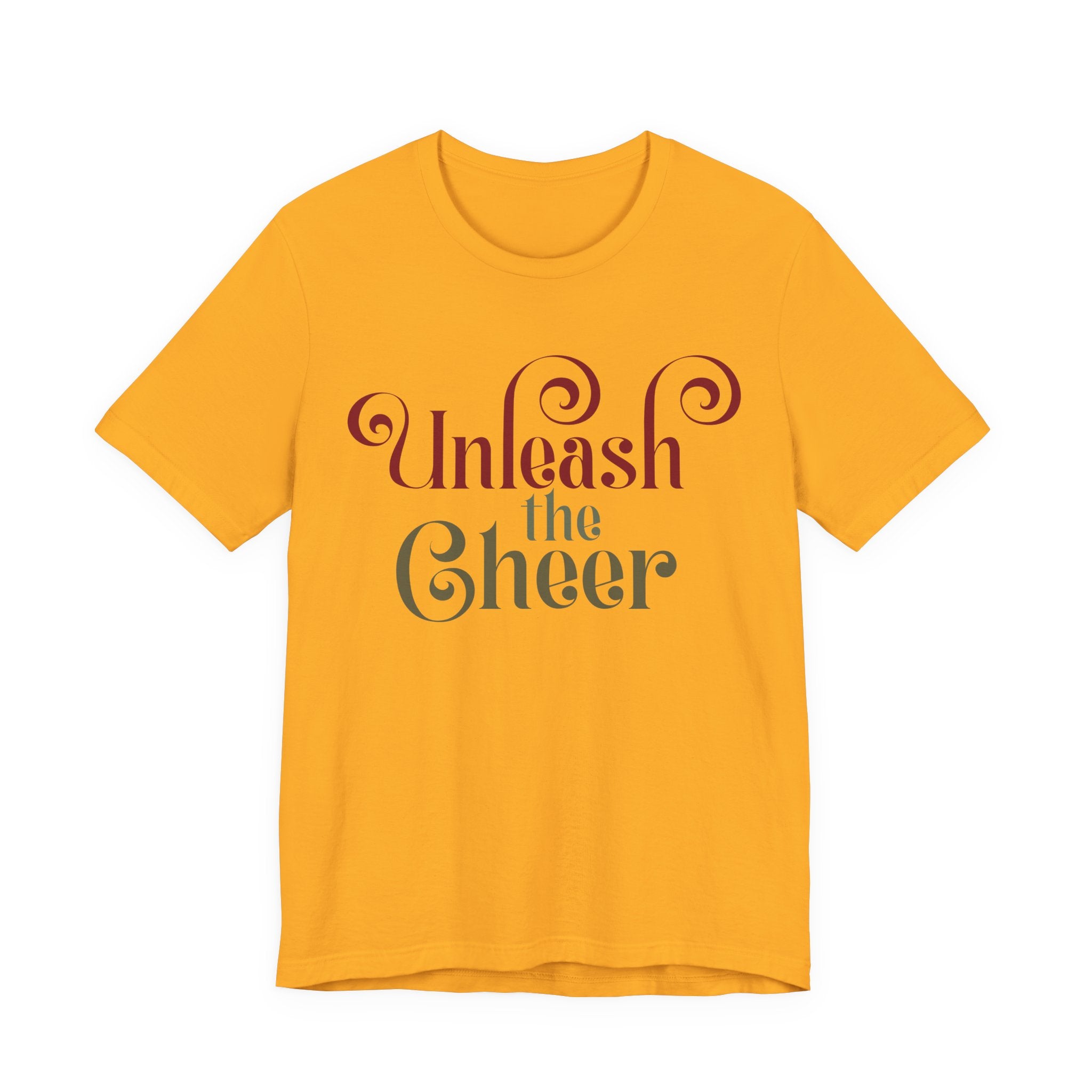 Unleash the Cheer T‑Shirt — Festive Holiday Graphic Tee - Shaggy Chic