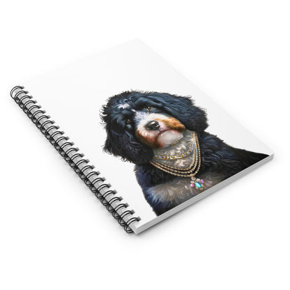 BELINDA : Spiral Notebook - Ruled Line - Shaggy Chic