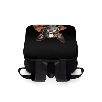 BENNY : Unisex Casual Shoulder Backpack - Shaggy Chic