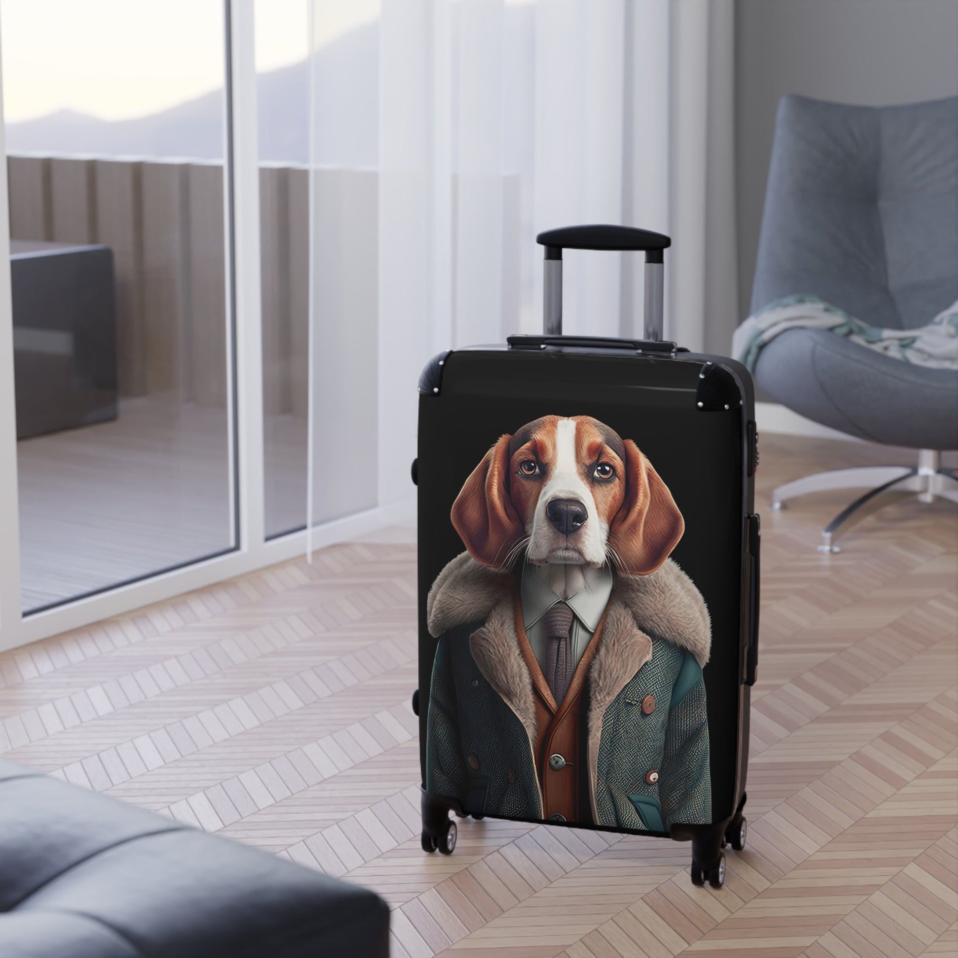 BUFORD : Suitcase - Shaggy Chic