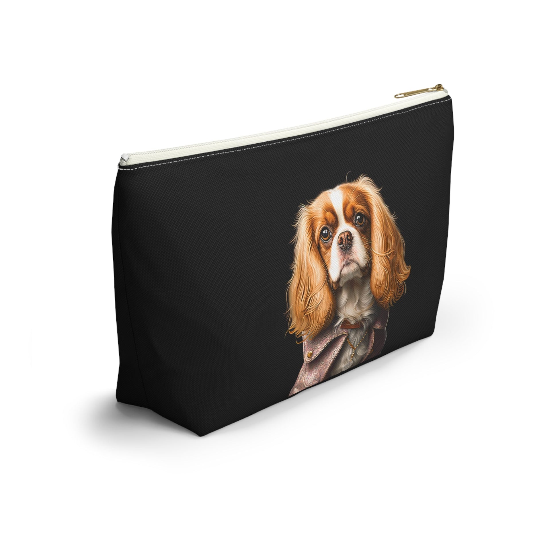 CATHERINE : Accessory Pouch w T-bottom - Shaggy Chic