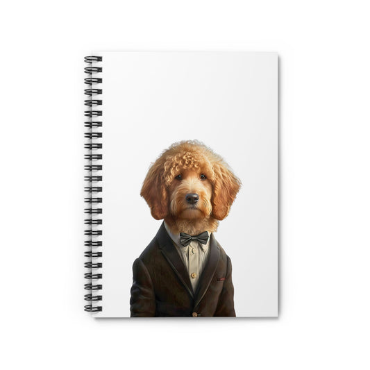 COOPER : Spiral Notebook - Ruled Line - Shaggy Chic