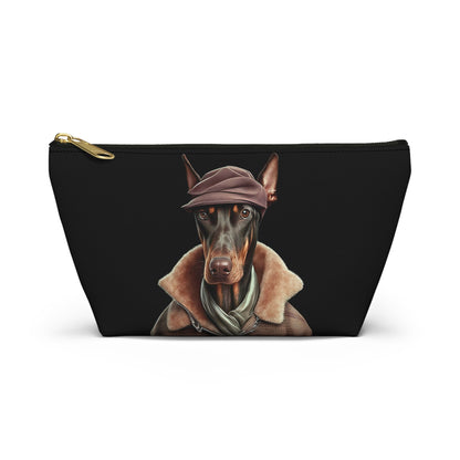 Horace Accessory Pouch w T-bottom | Designer Cosmetic Cases