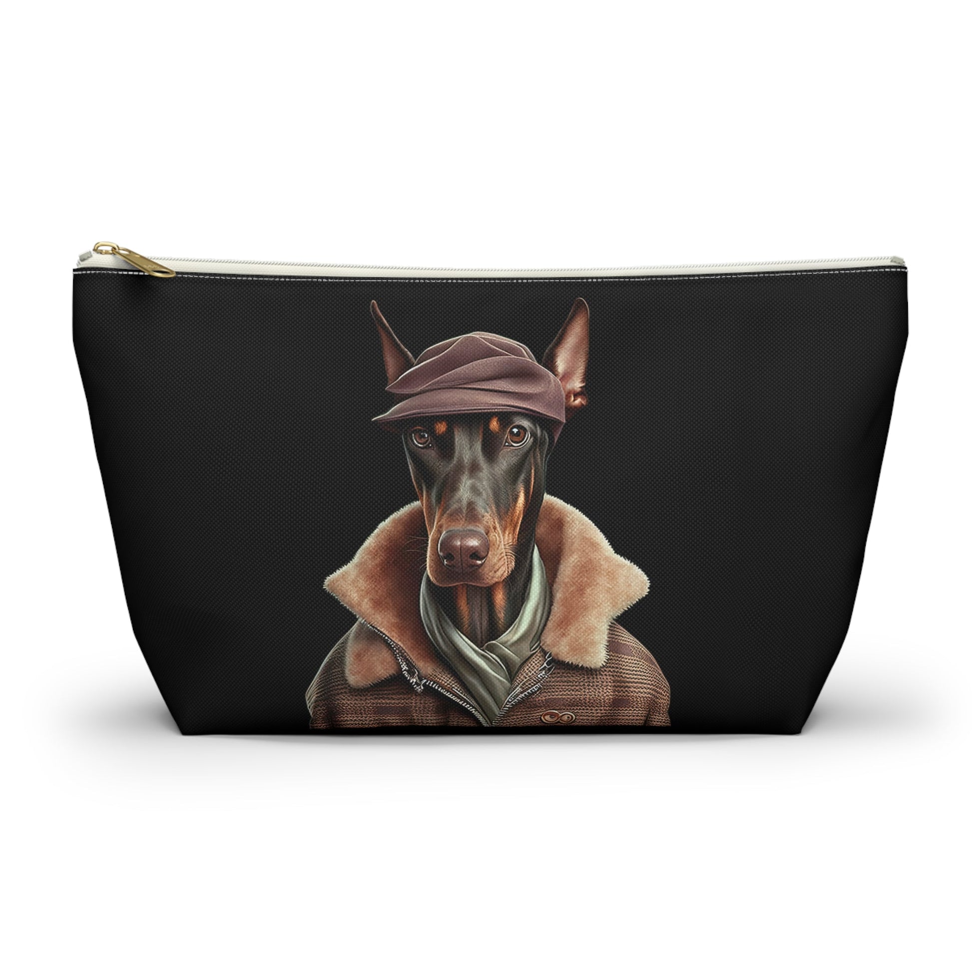 Horace Accessory Pouch w T-bottom | Designer Cosmetic Cases