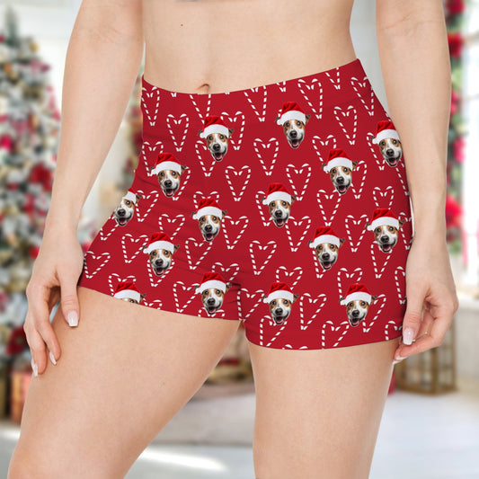 Personalised Pet Photo Women Shorts - Shaggy Chic