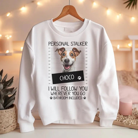 Personalised Pet Stalker Sweatshirt - Shaggy Chic