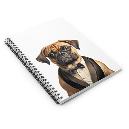 PETER : Spiral Notebook - Ruled Line - Shaggy Chic