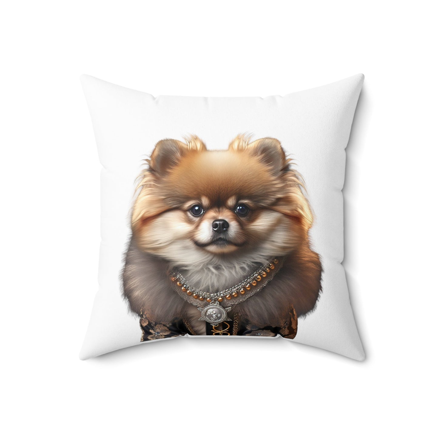 PHILLIP : Spun Polyester Square Pillow - Shaggy Chic