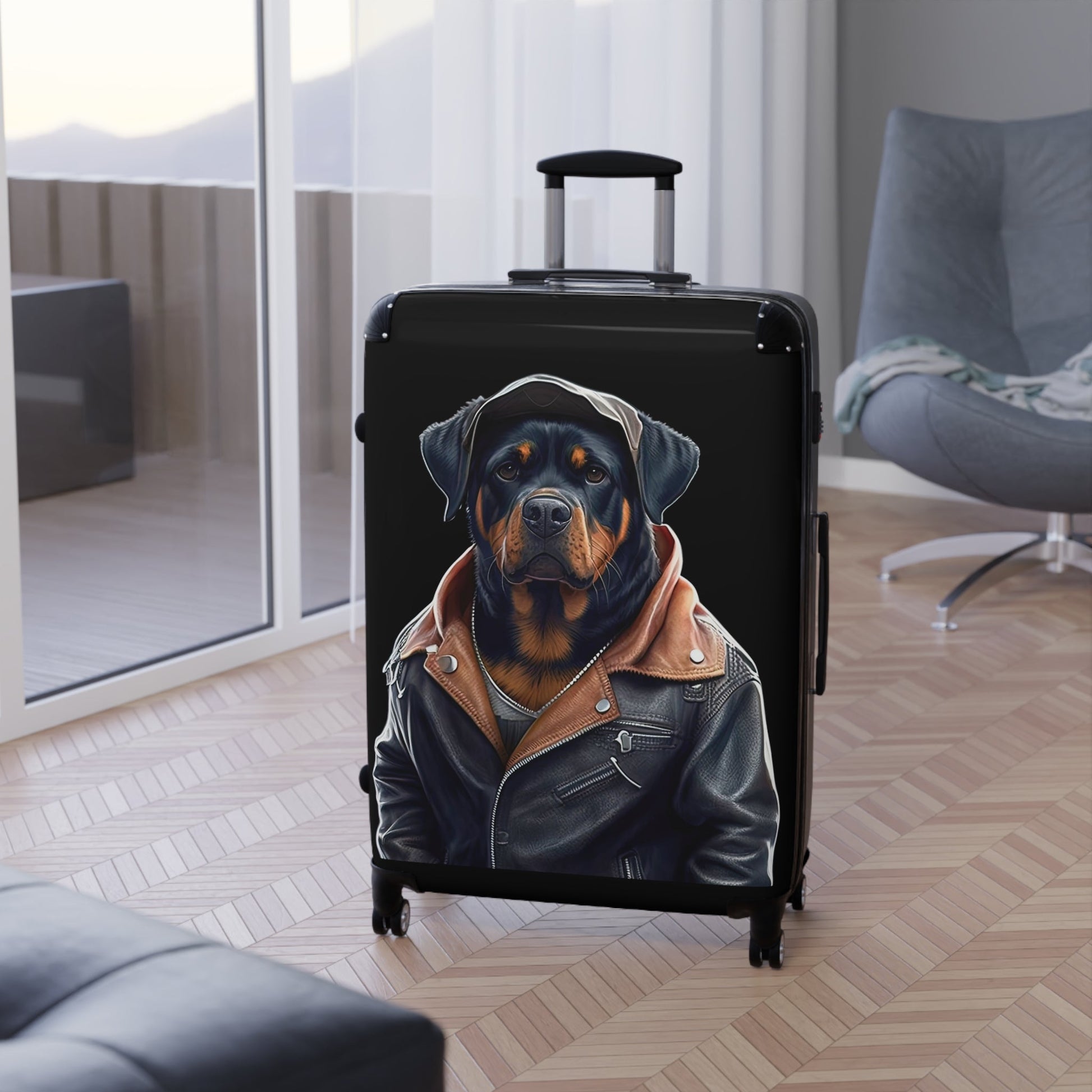 REID : Suitcase - Shaggy ChicREID Modern Suitcase | Adventures Travel Suitcase