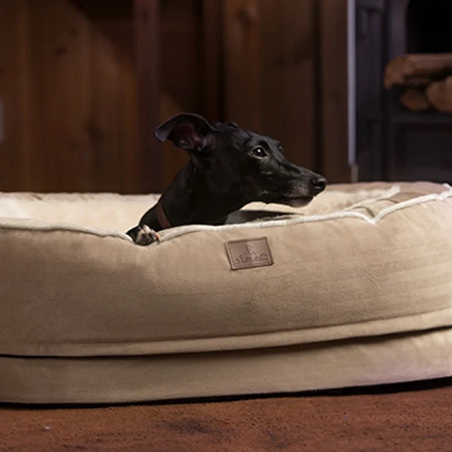 Ultimate Comfort Big Dog Bed - Stylish & Durable Large Round Pet Bed for All Breeds - Shaggy Chic