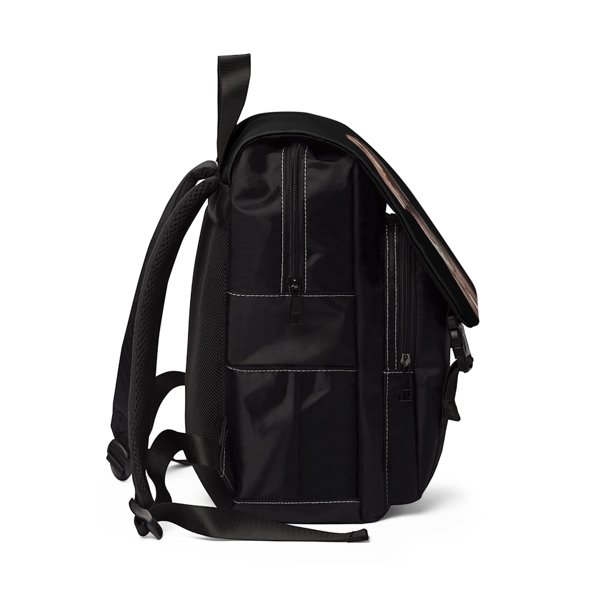WINNIE : Unisex Casual Shoulder Backpack - Shaggy Chic