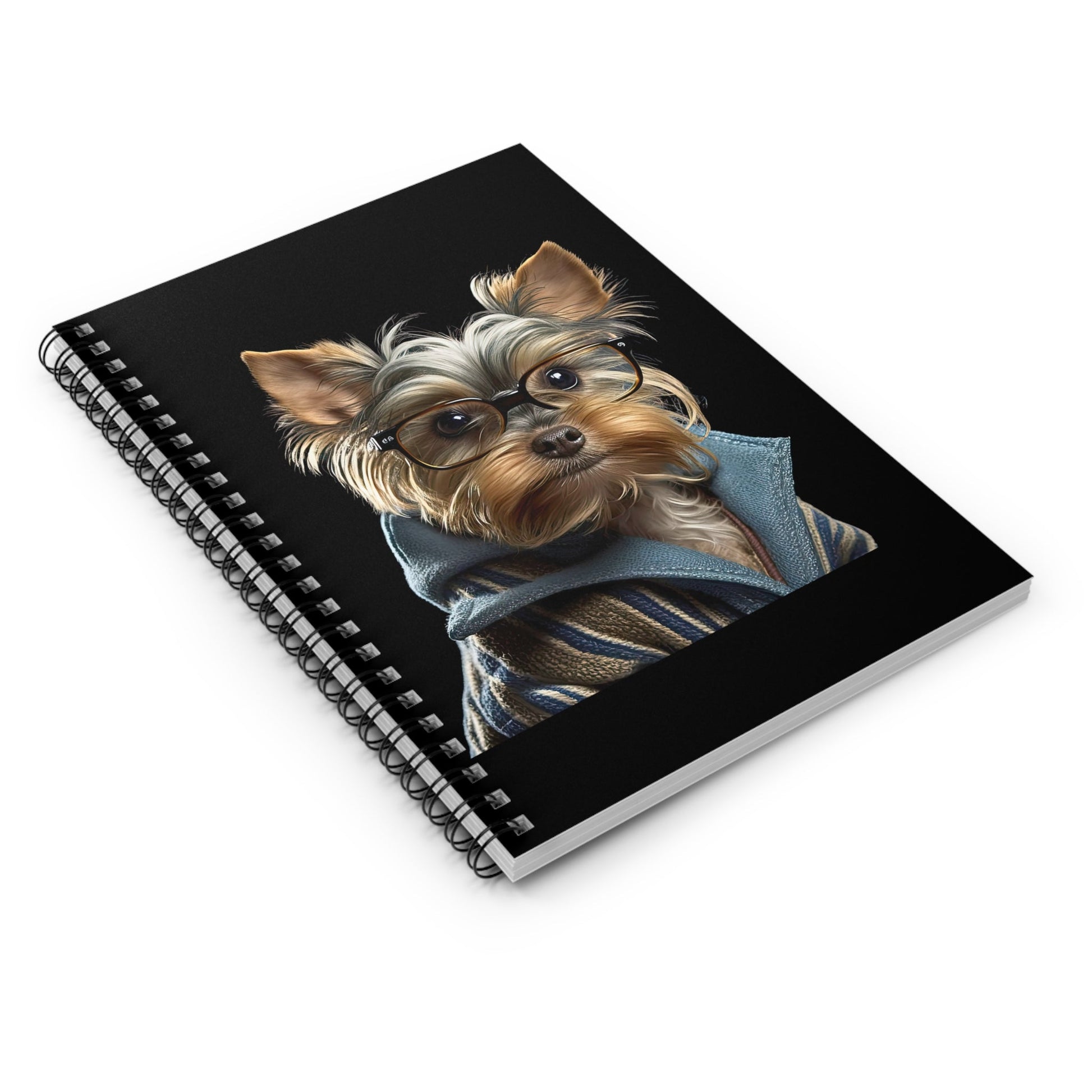 YETTIE : Spiral Notebook - Ruled Line - Shaggy Chic